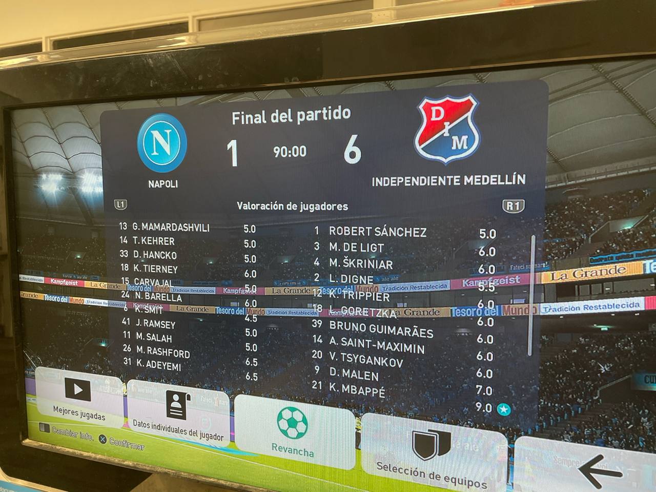 Valoracions · enviada per Pep